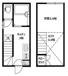 ルミナスコート梅島の物件間取画像